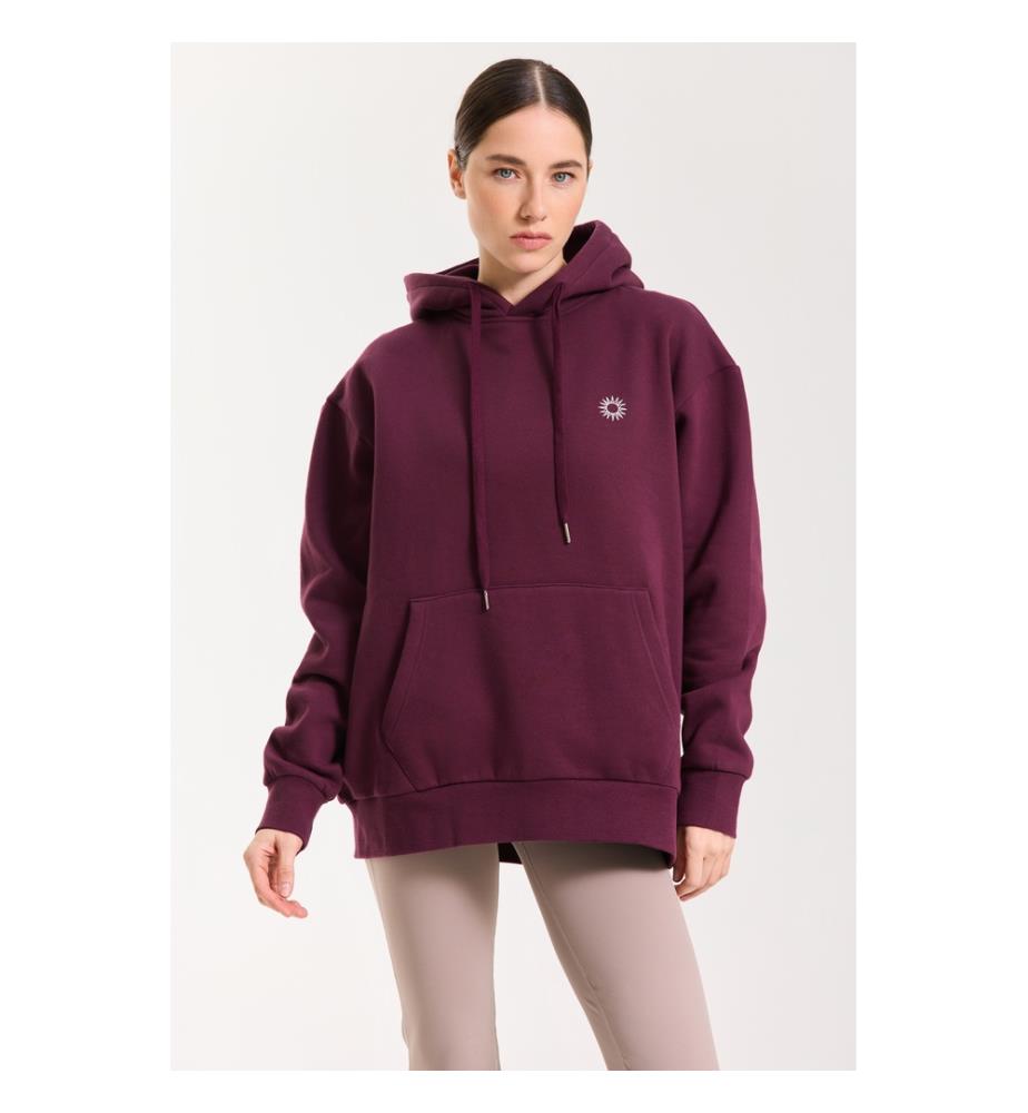 Kapuzenhoodie Tara - Bordeaux