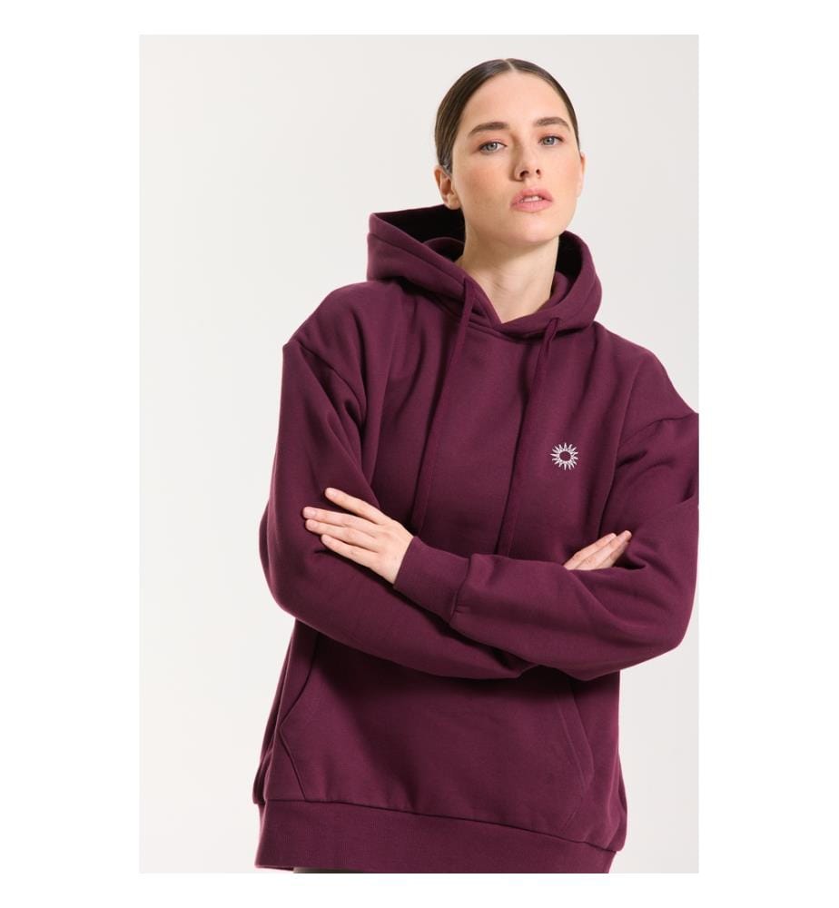 Kapuzenhoodie Tara - Bordeaux