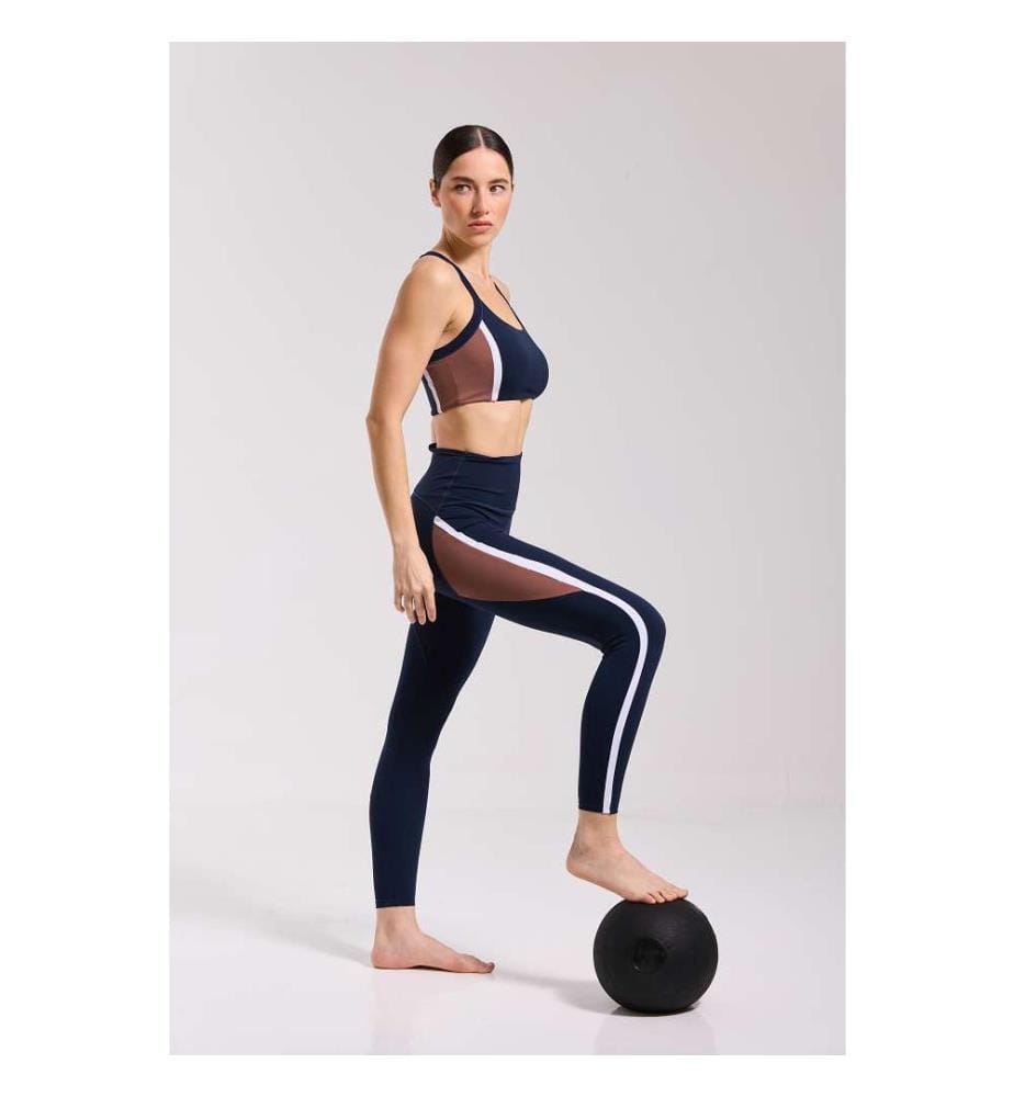 Leggings Malte - Blau/Braun