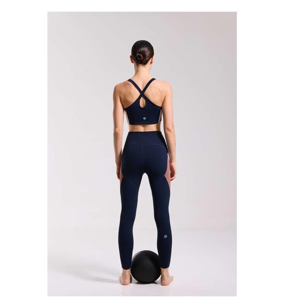 Leggings Malte - Blau/Braun