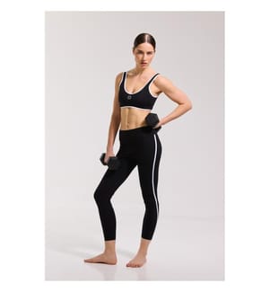 Flow Leggings - Schwarz