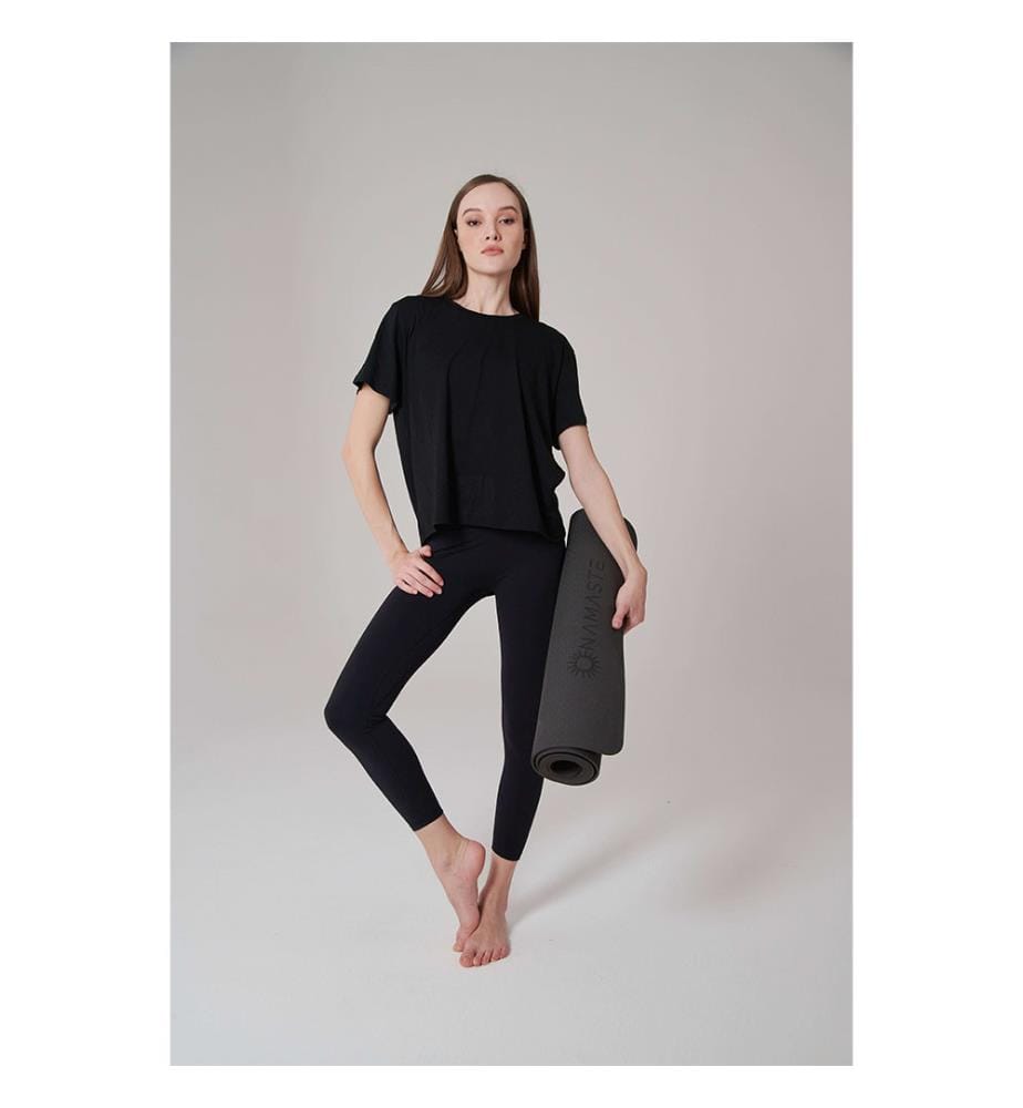 T-Shirt Cotton - Schwarz