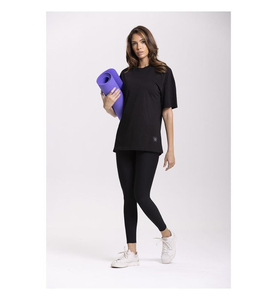 Oversize T-Shirt - Schwarz