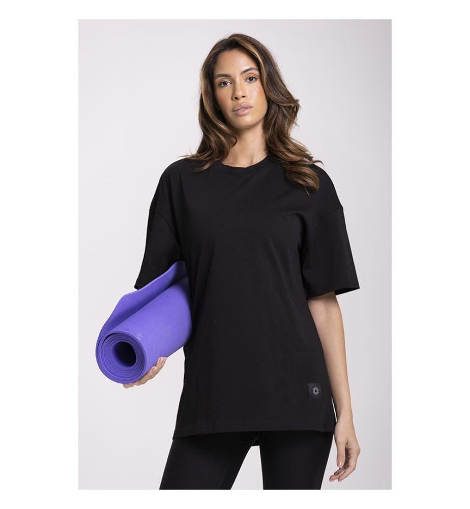Oversize T-Shirt - Schwarz