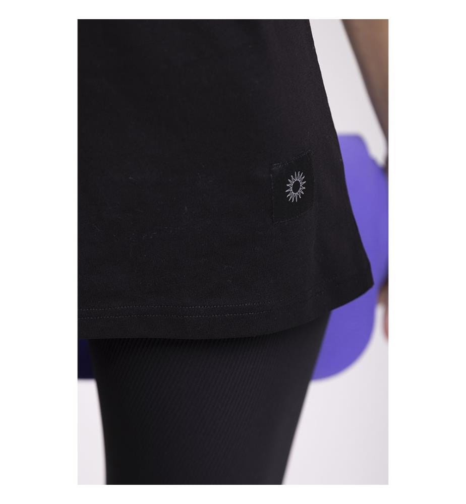 Oversize T-Shirt - Schwarz