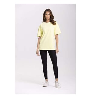 Oversize-T-Shirt - Gelb