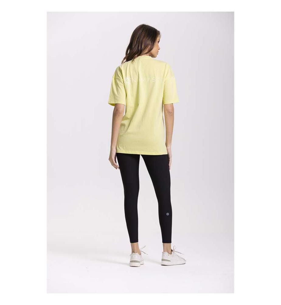 Oversize-T-Shirt - Gelb