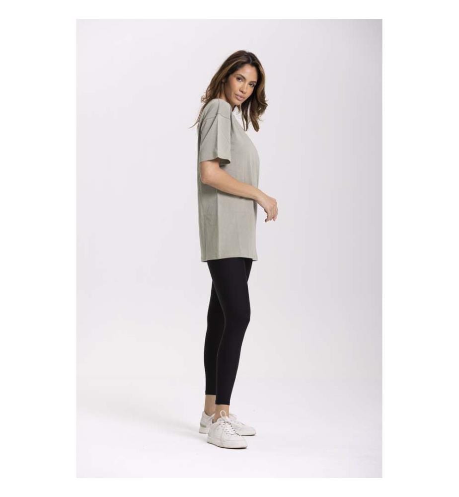 T-Shirt Oversize - Gris