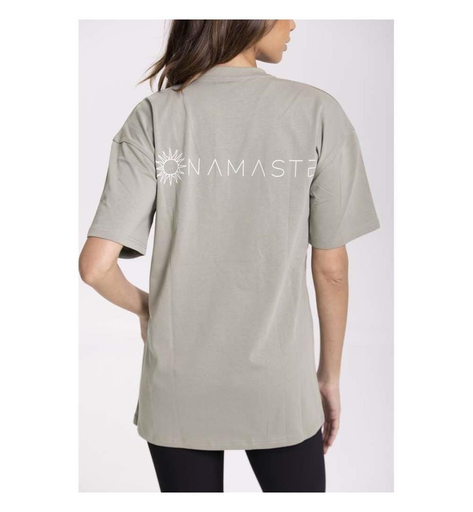 T-Shirt Oversize - Gris