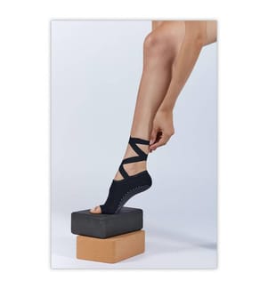 Yoga-Socken - Schwarz