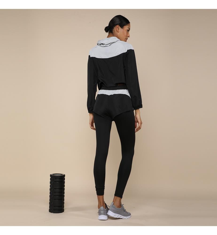 Veste de Running - Noir et Gris