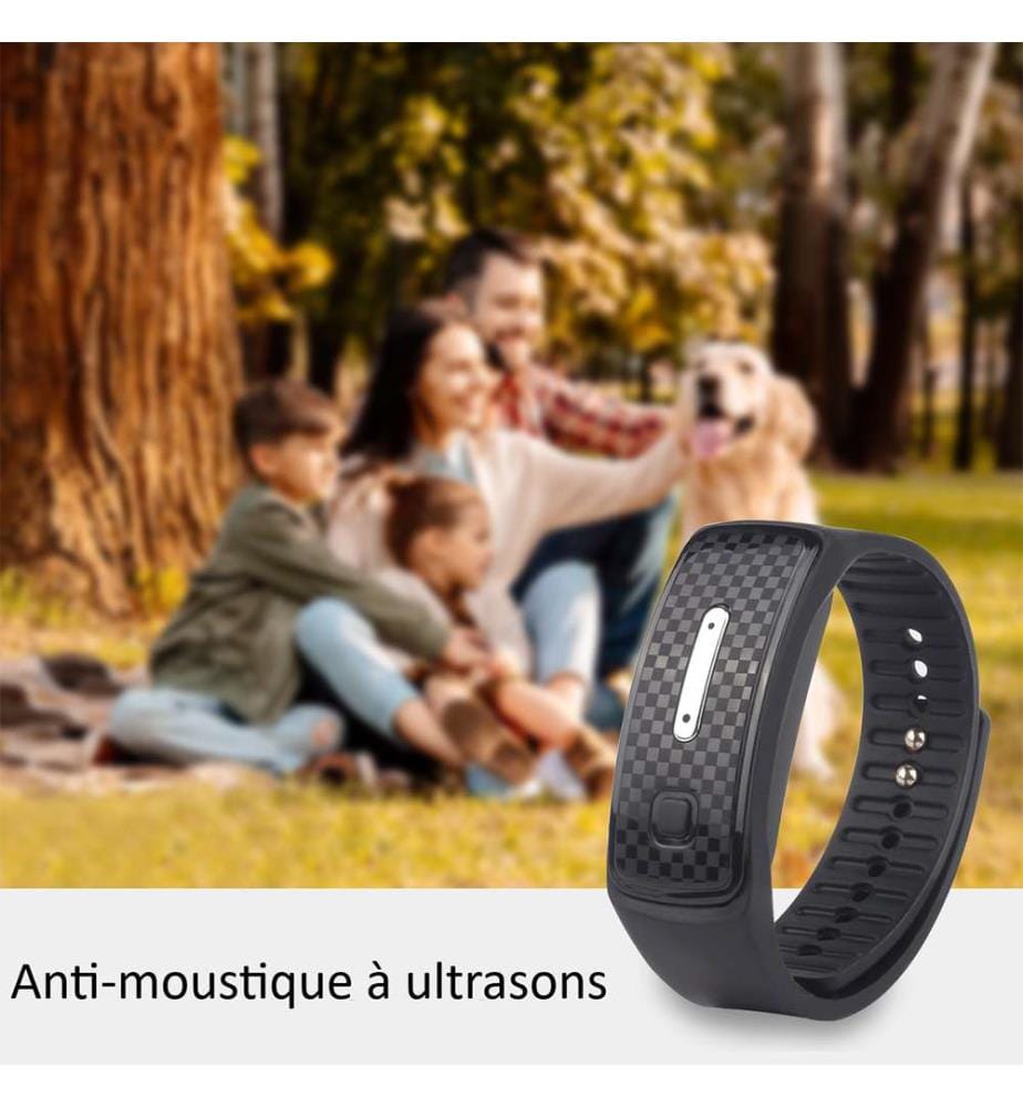 Anti-Mücken-Armband - Schwarz