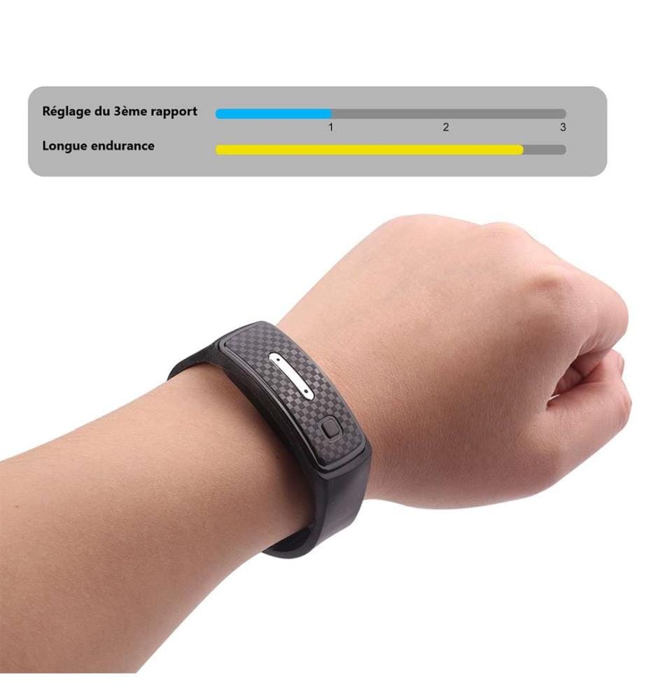 Anti-Mücken-Armband - Schwarz