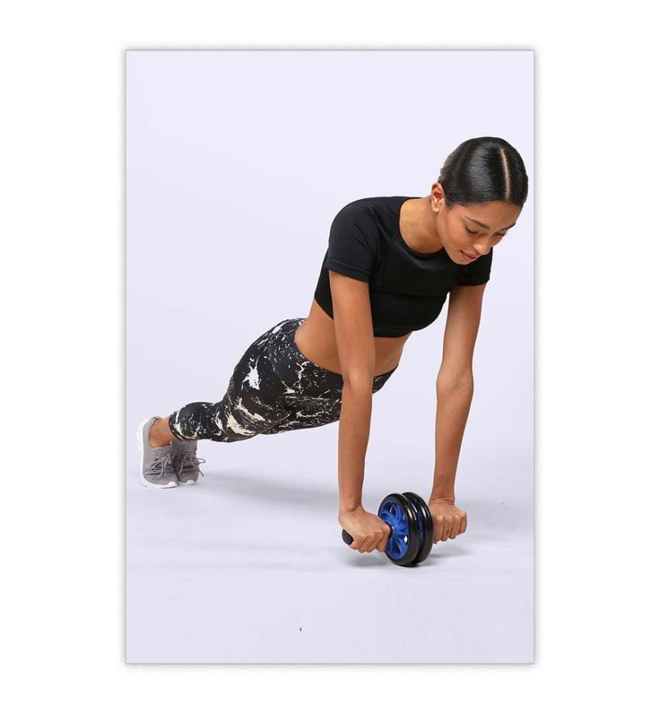 Abdominal wheel - Blue