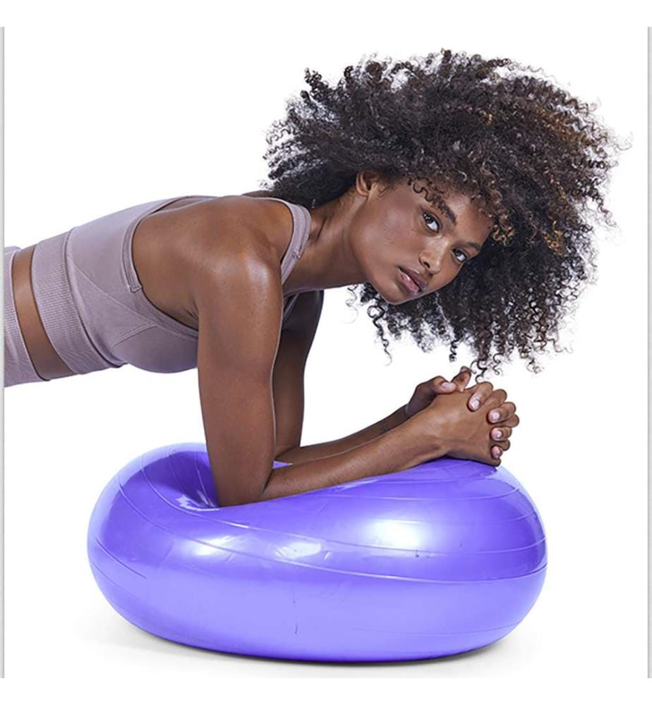 Donut D'Équilibre cushion - Purple