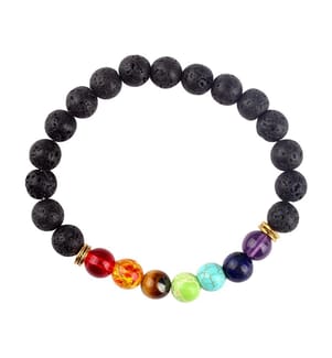 Yoga-Armband - Vulkanische Steine