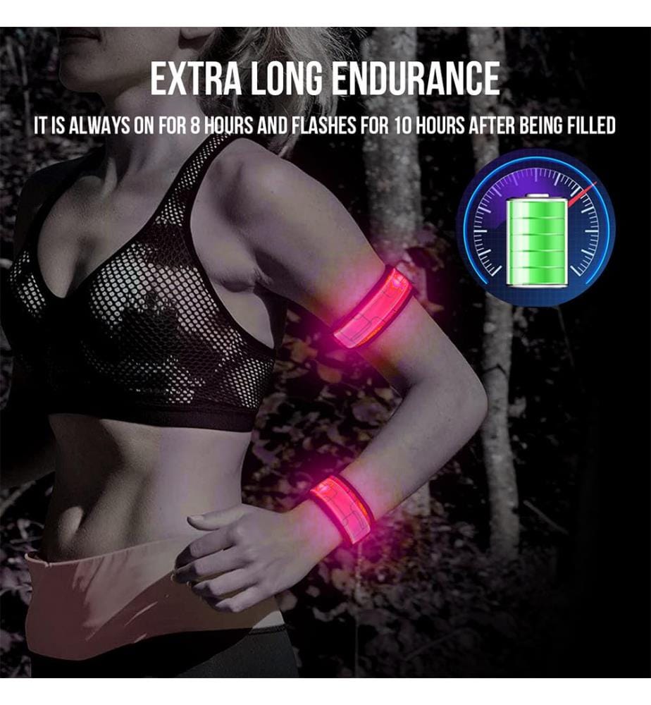 Led-Armband mit Batterie