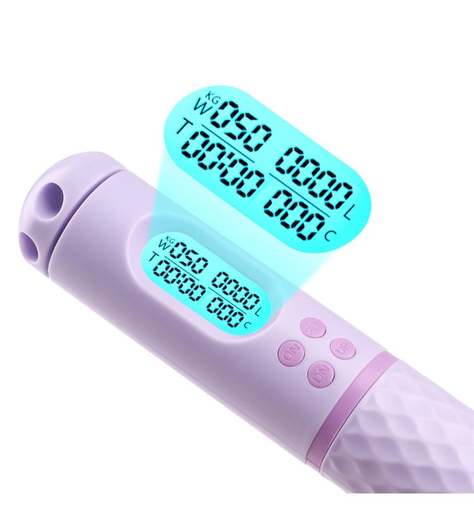 Multi-function LED skipping rope - Purple