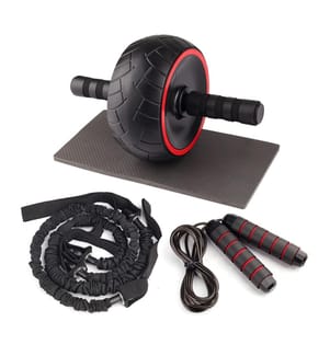 Abdominal Wheel Pack - Black