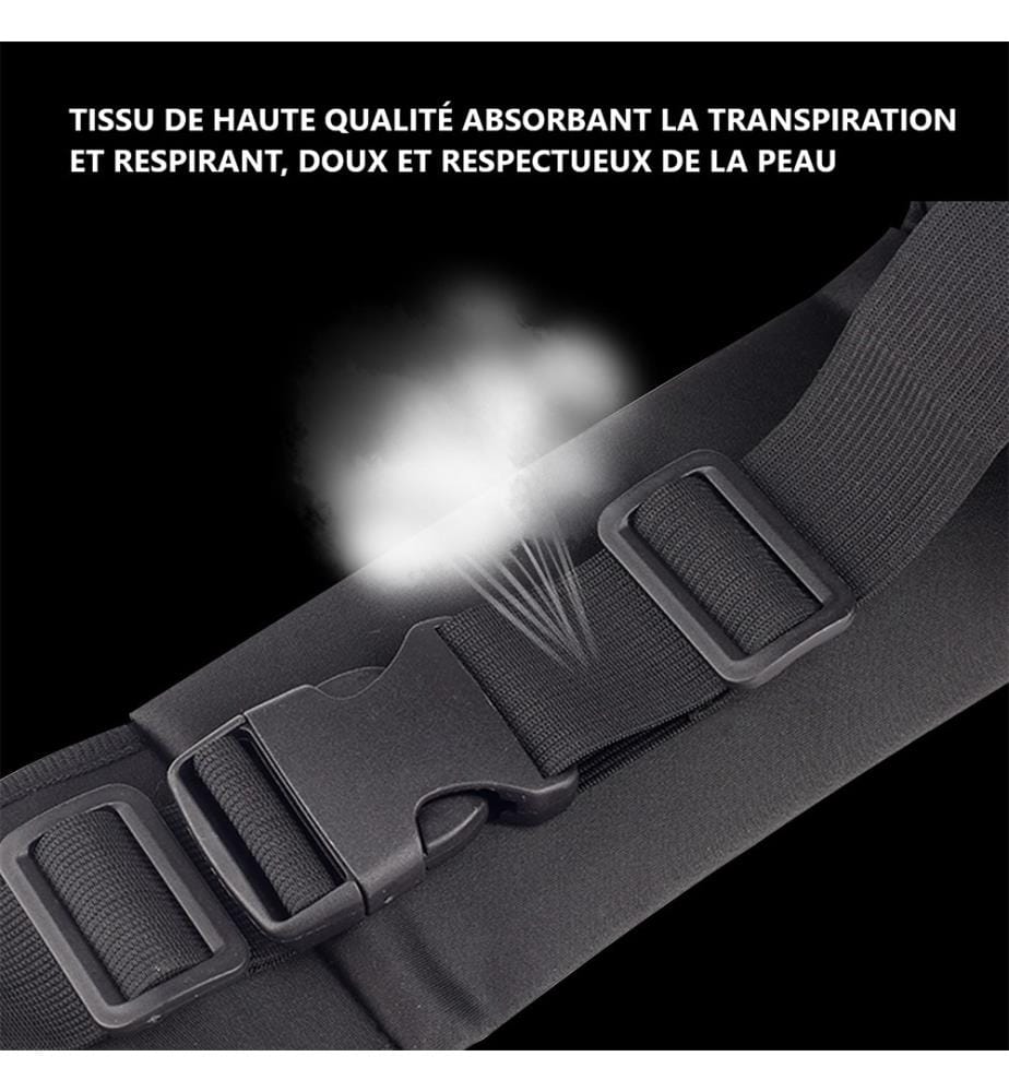 Sport-Bauchtasche - Schwarz