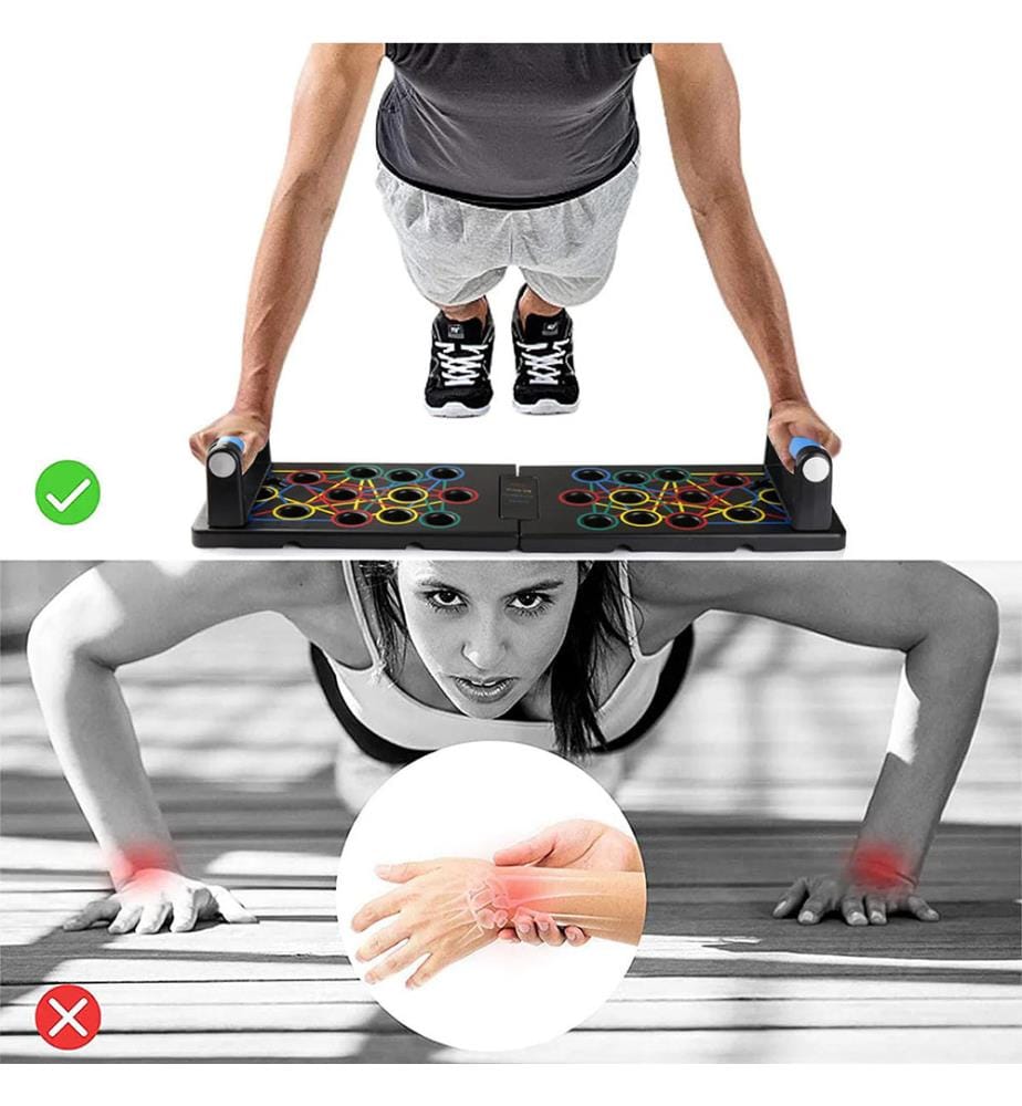 Push Up Board - Black