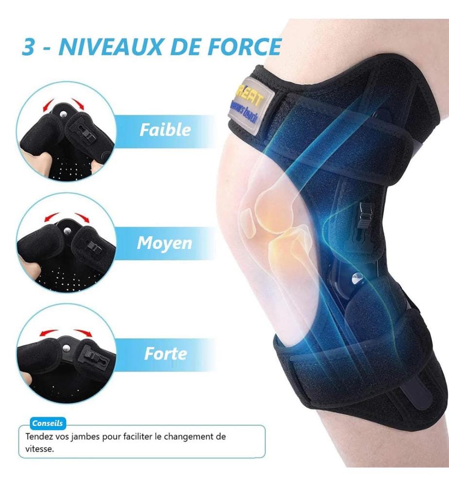 Genouillère Rotulienne - Noir