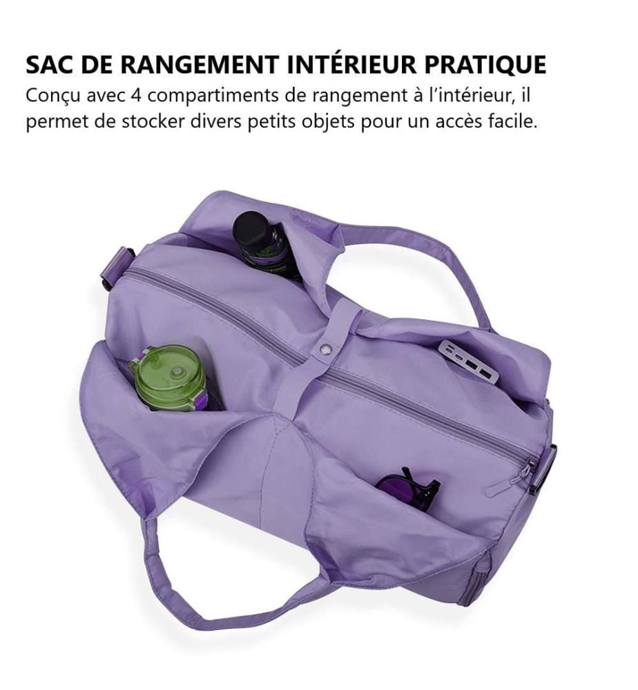 Sac de Yoga 20 x 12 x 3 cm - Violet