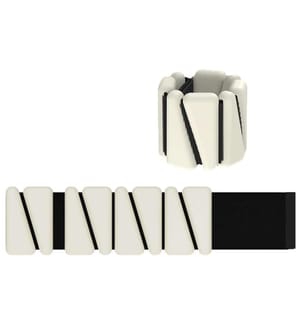 Wrist & Ankle Weights (2 X 500 G, Premium Silicone) - Beige
