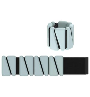 Wrist & Ankle Weights (2 X 500 G, Premium Silicone) - Turquoise