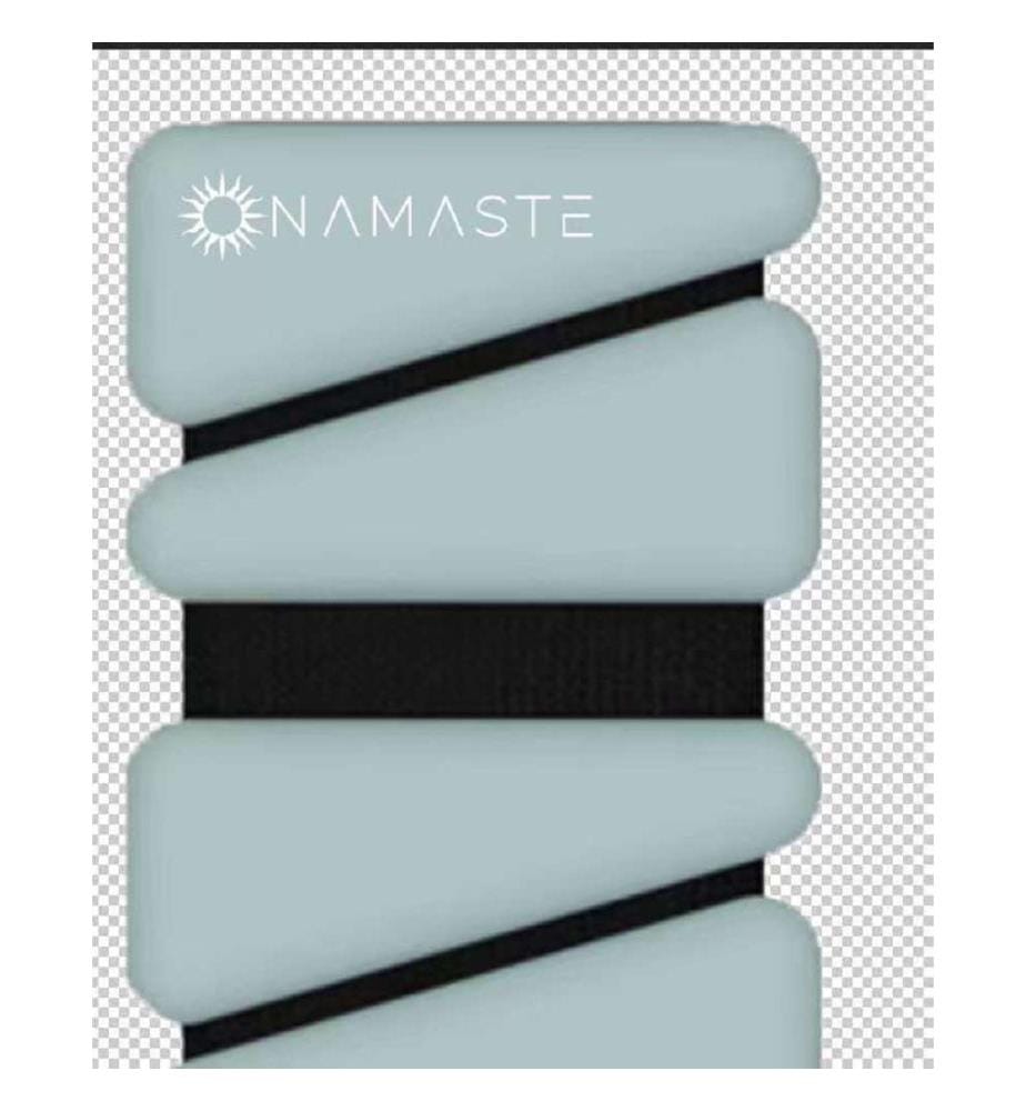 Wrist & Ankle Weights (2 X 500 G, Premium Silicone) - Turquoise
