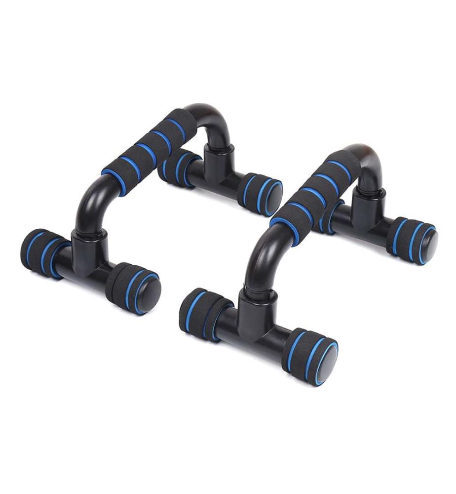Set of 2 Push Up Bottom Bars - Blue
