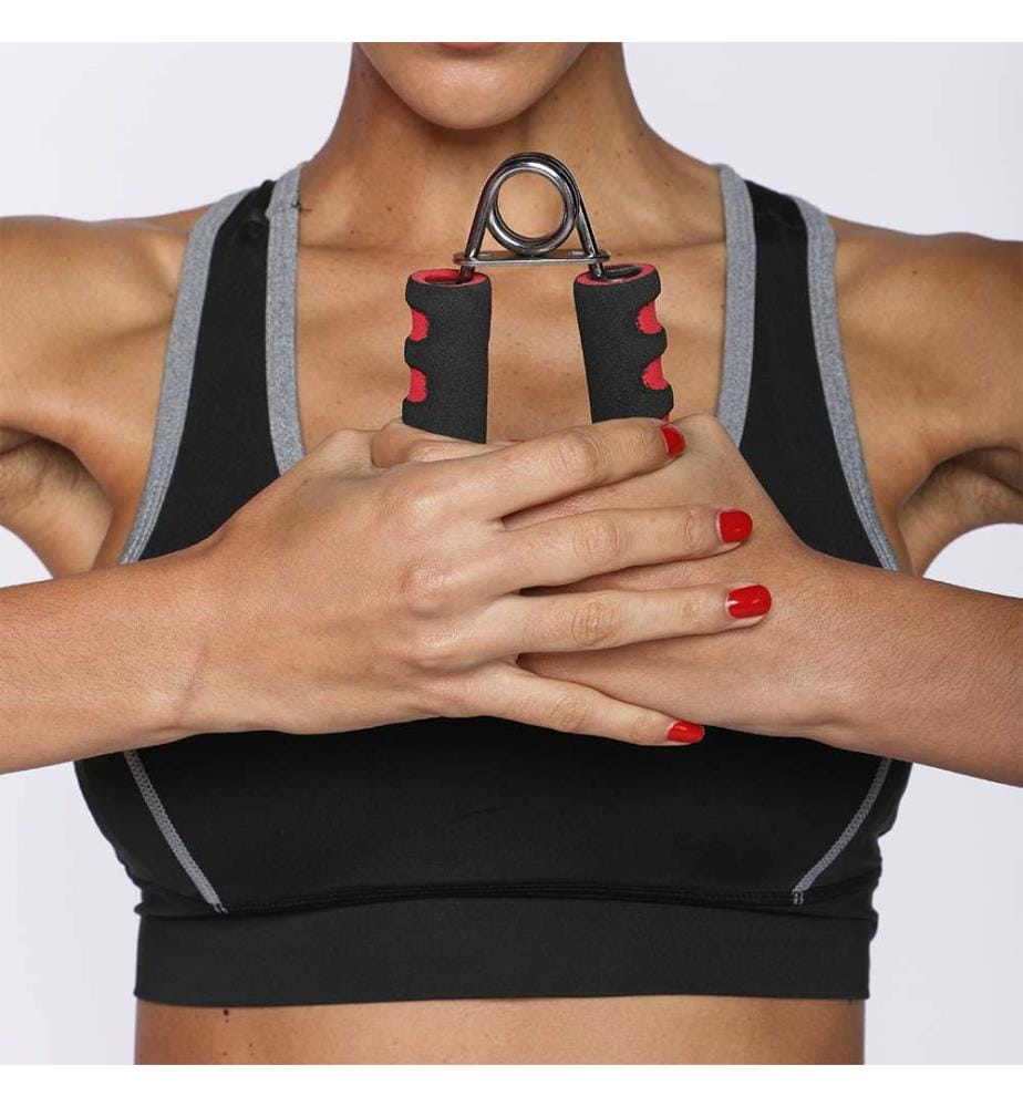 Set of 2 Finger Dumbbells - Black and Red