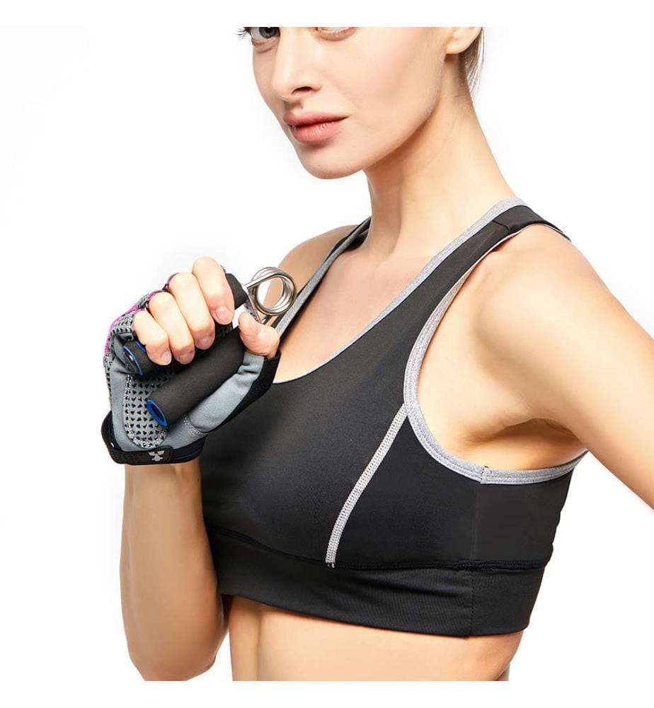 Set of 2 Finger Dumbbells - Black and Blue