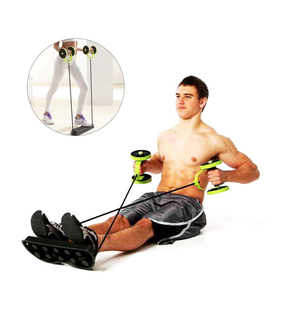 Abdominal Wheel - Black and Green