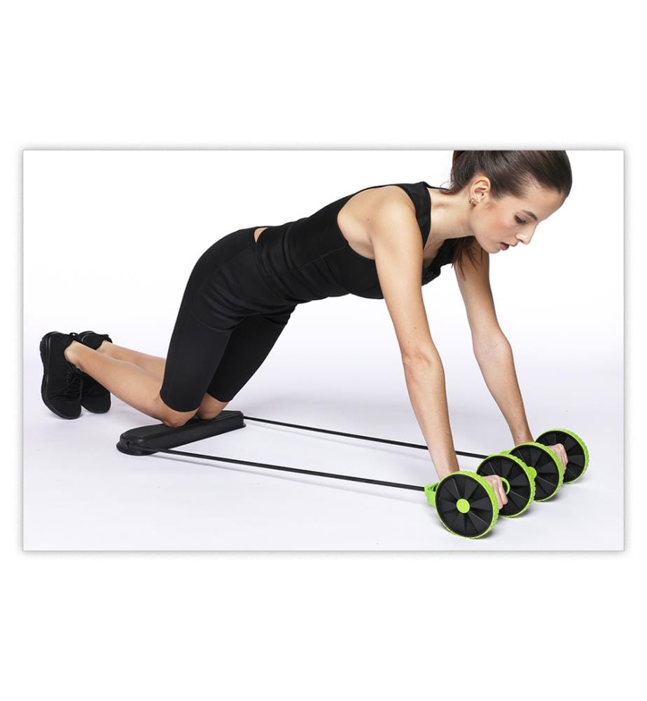Abdominal Wheel - Black and Green