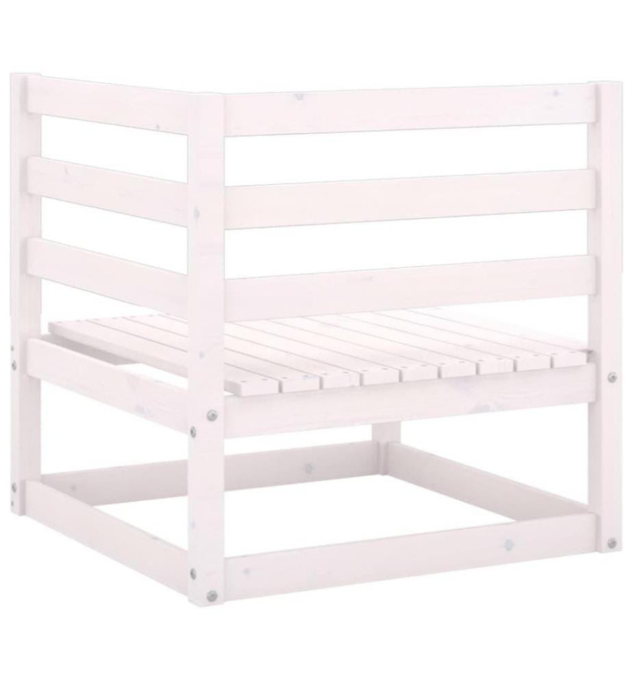 8-tlg. Garten-Lounge-Set mit Kissen Kiefer Massivholz
