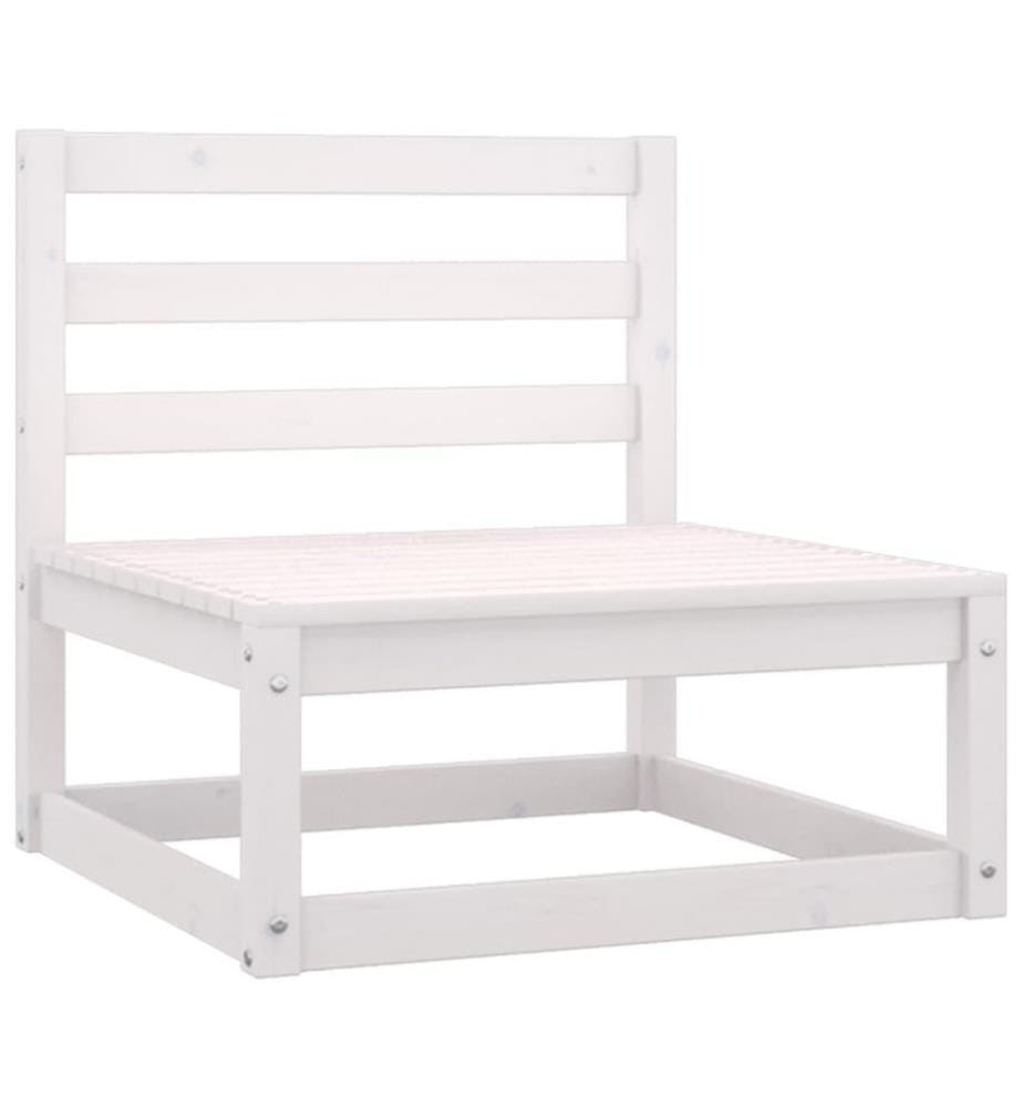Salon de jardin 4 pcs avec coussins Bois de pin massif