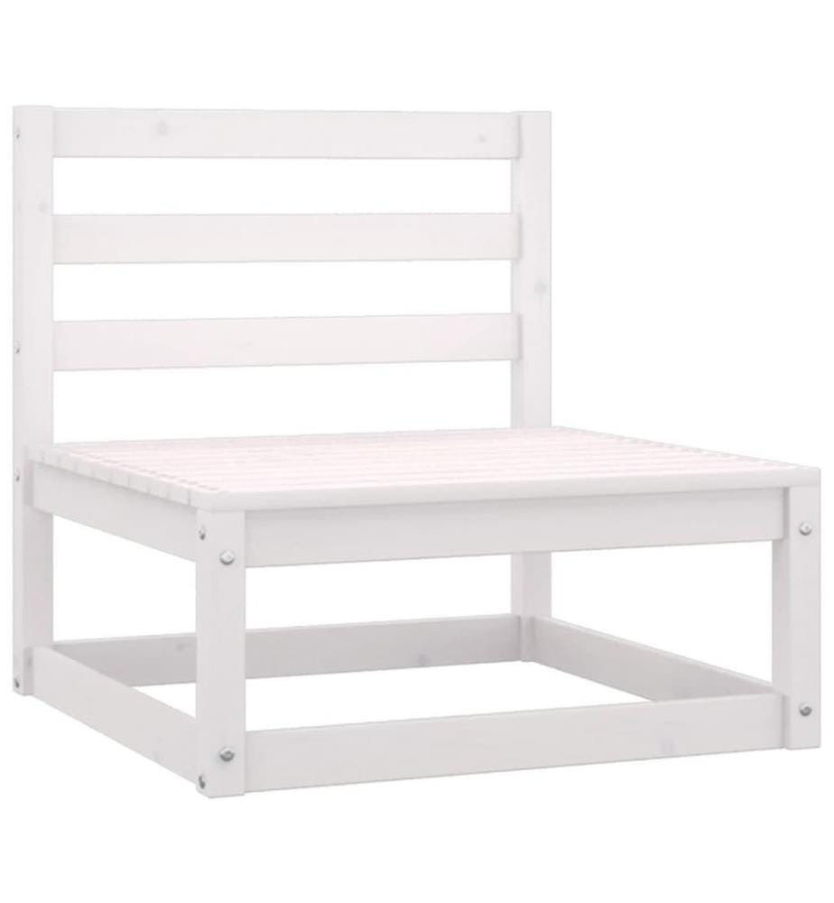 6-tlg. Garten-Lounge-Set mit Kissen Kiefer Massivholz