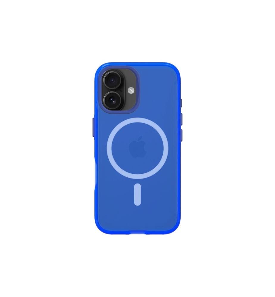 Rhinoshield - Coque arrière JellyTint MagSafe iPhone 16 Cyber Blue