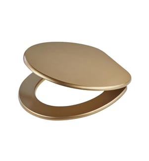 diaqua® - Toilettensitz Madrid Absenkautomatik, Kupferfarben