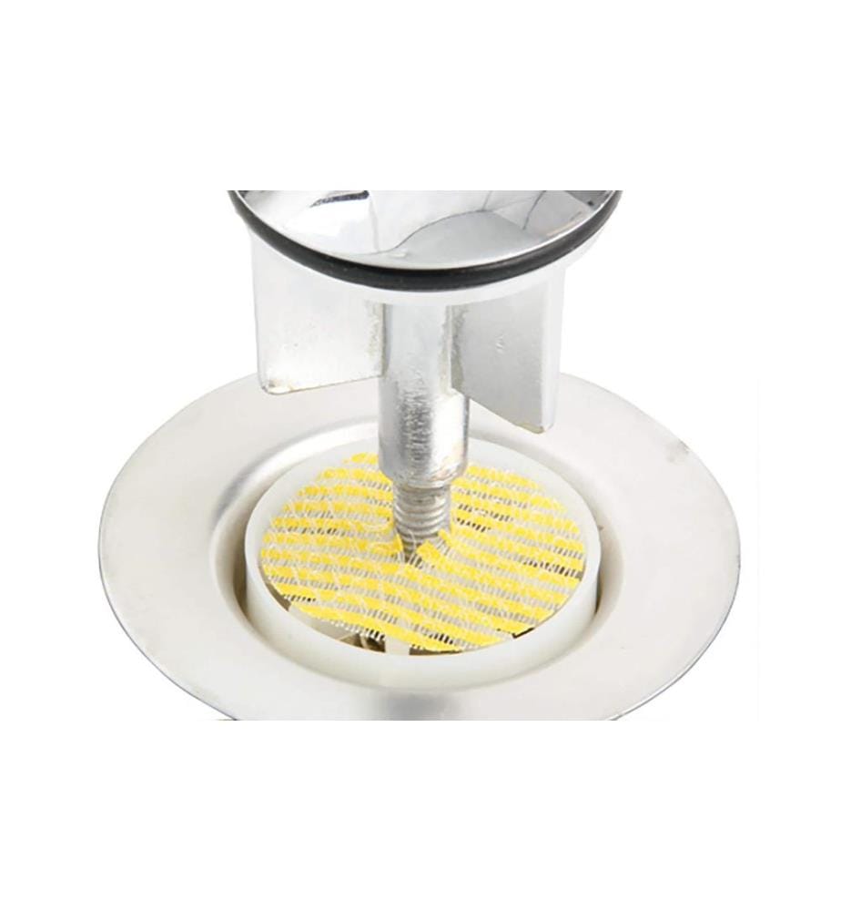 diaqua® - Bouchon de lavabo Attrape-cheveux, 6 pièces