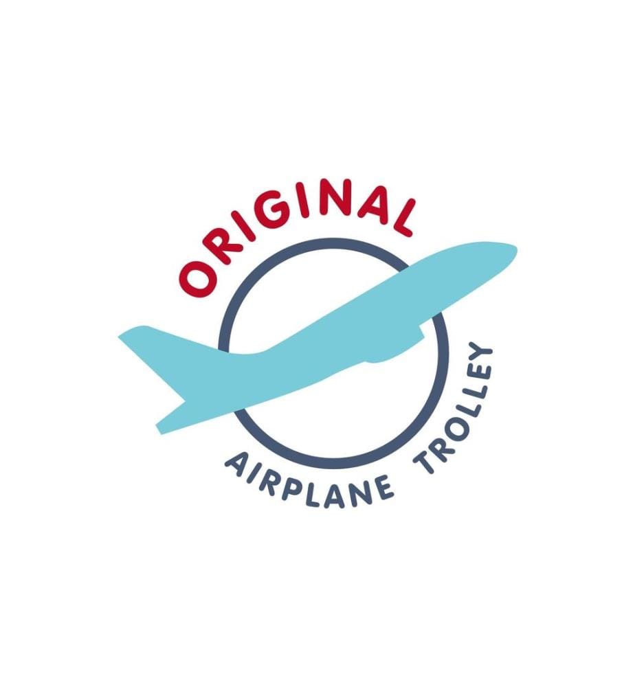 diaqua® - Bartrolley Flugzeug Weiss, 30.1 x 103 cm
