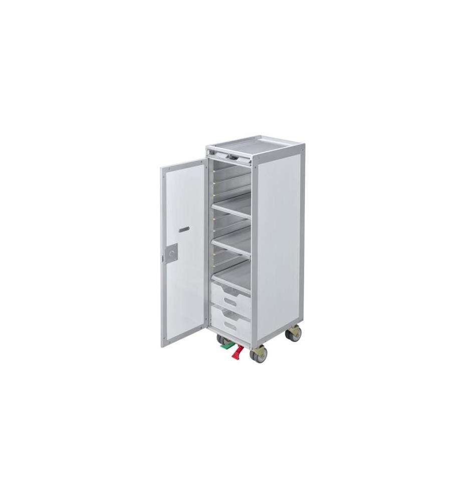 diaqua® - Bartrolley Flugzeug Weiss, 30.1 x 103 cm