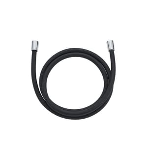 diaqua® - Duschbrauseschlauch CHROMALUX Zero, Schwarz 180 cm