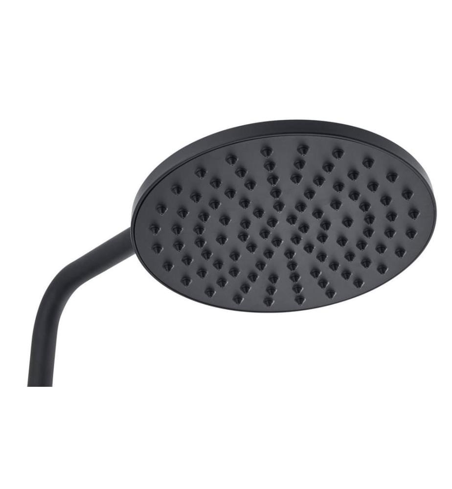 diaqua® - Duschsystem Wakuda Push, Schwarz matt