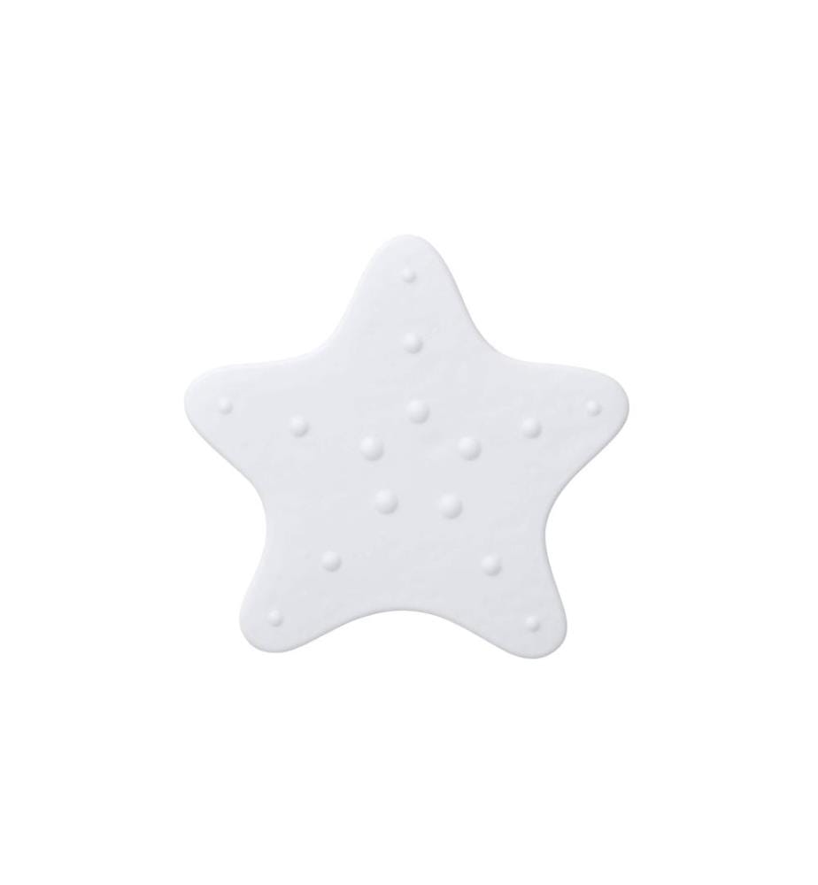 diaqua® - Badewanneneinlage Minis Starfish 5 Stück, Weiss
