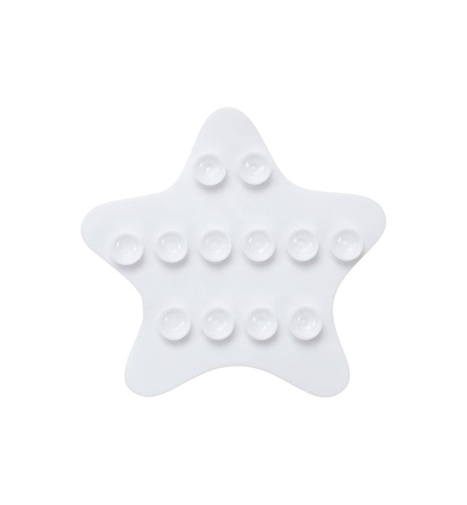 diaqua® - Badewanneneinlage Minis Starfish 5 Stück, Weiss