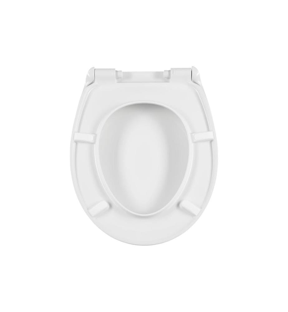 diaqua® - Siège de toilette Laval Aspen avec abaissement automatique, Marron