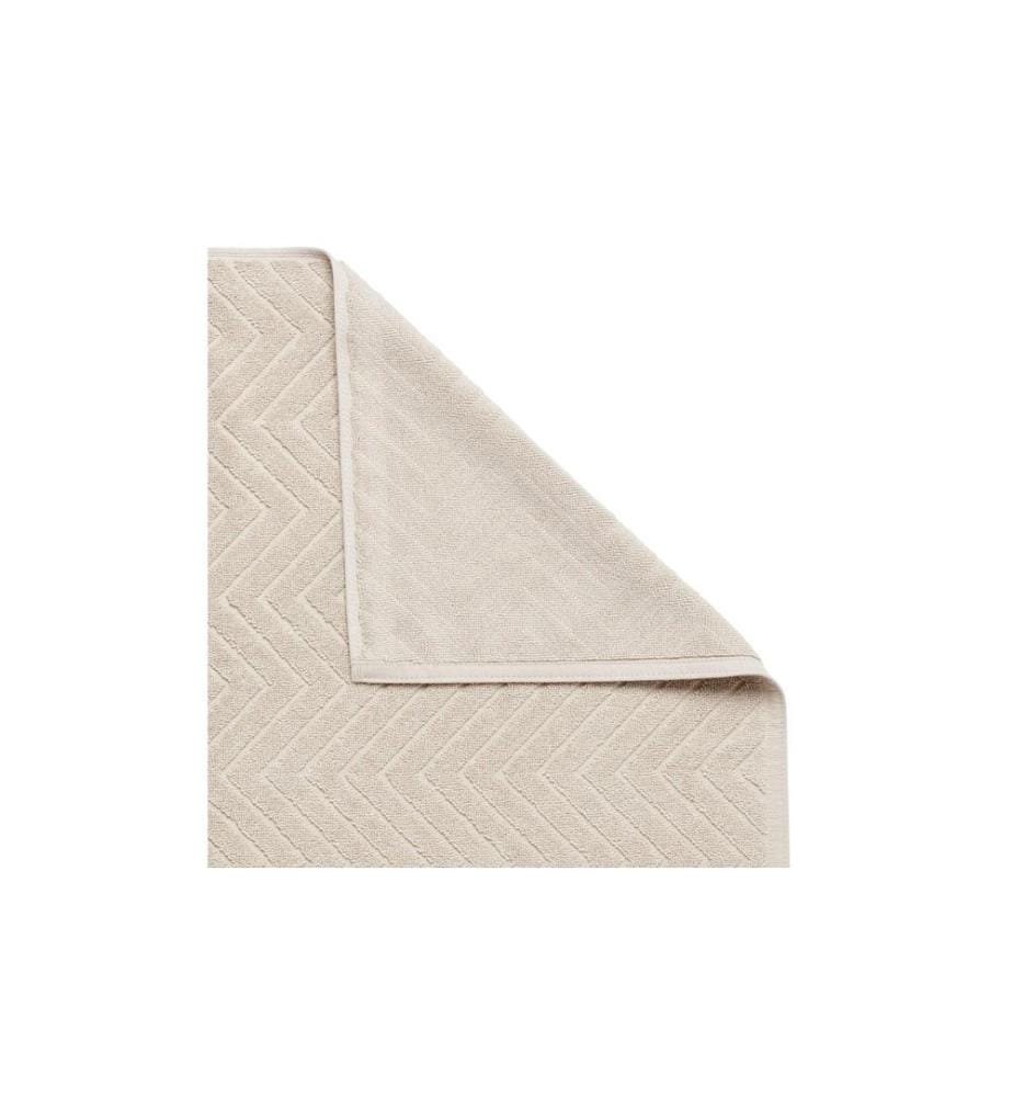 diaqua® - Frottiervorleger Chevron 50 x 70 cm, Beige