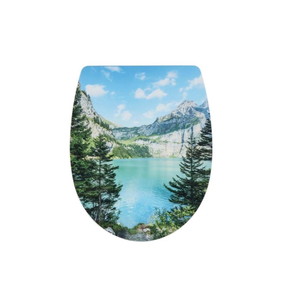 diaqua® - Toilettensitz Arles Mountain Sea Mehrfarbig